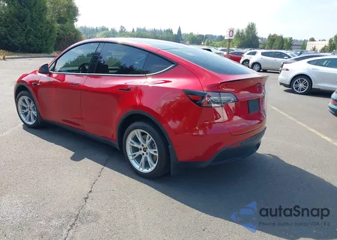 2020 Tesla Model Y Long Range Dual Motor All-Wheel Drive из США, поврежденный, VIN 5YJYGDEE7LF030371